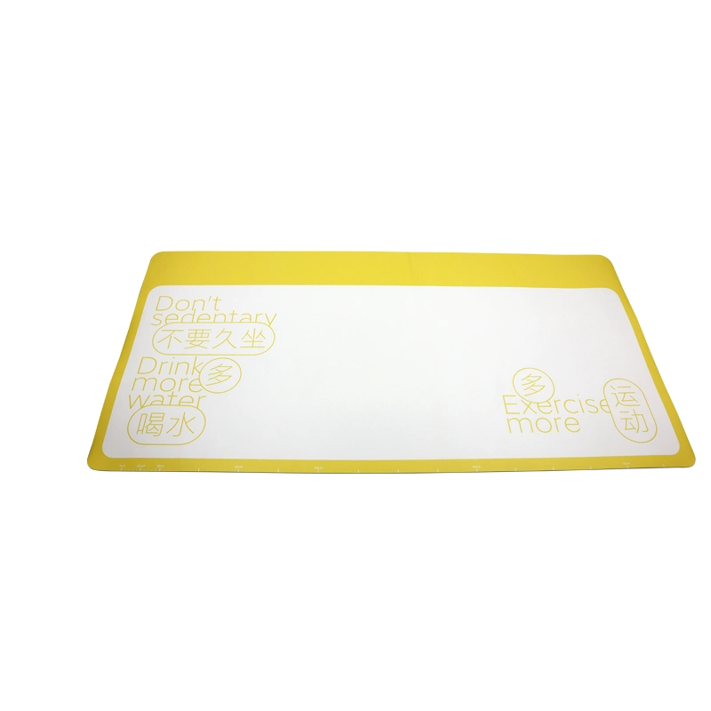 Water Proof Leather Computer Desk Mat Custom Logo Printing Leather No Slip Easy Cleaning PU Table Ma