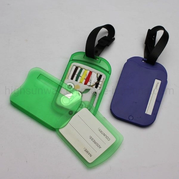 Luggage Shape Suitcase Luggage Tag with Strap for Travel