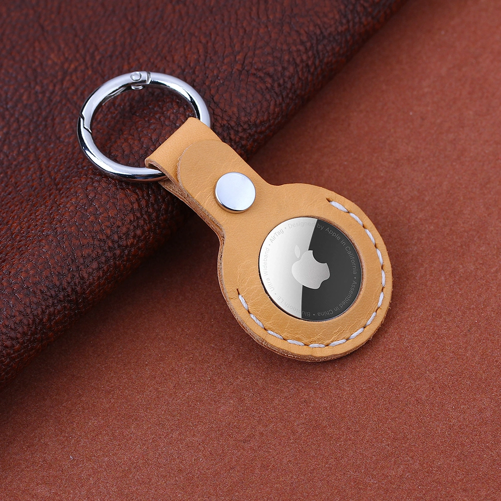 Wholesale Custom Real Genuine Metal Leather Luggage Key ID Tag