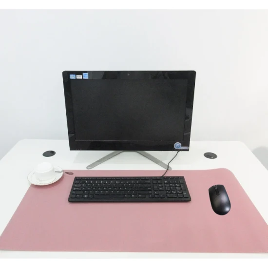 Alfombrilla de ratón grande para ordenador personalizada de 80X40cm, alfombrilla de escritorio de cuero para juegos